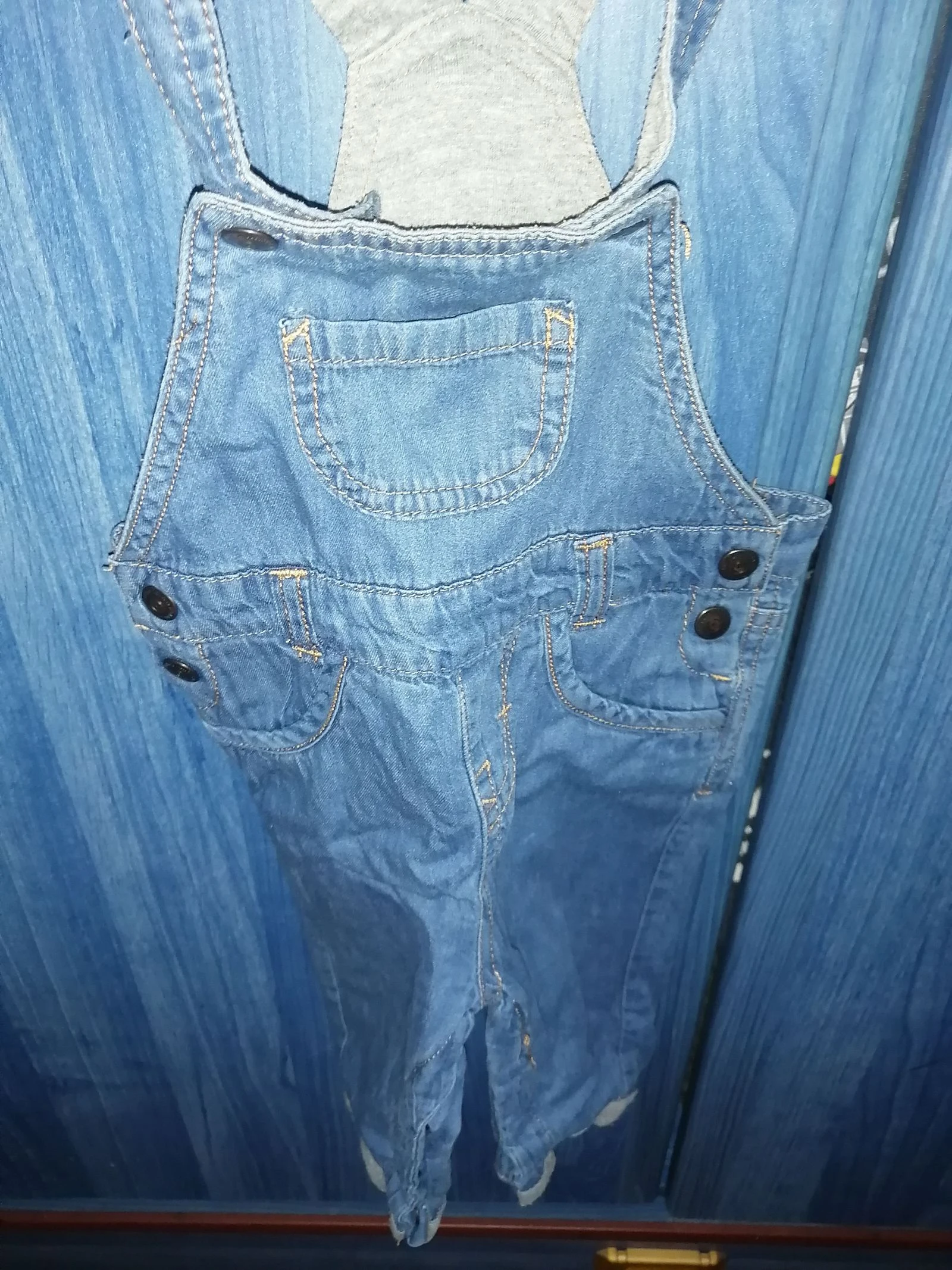 Jeansoverall Kiabi 9 maanden meisje – photo 2